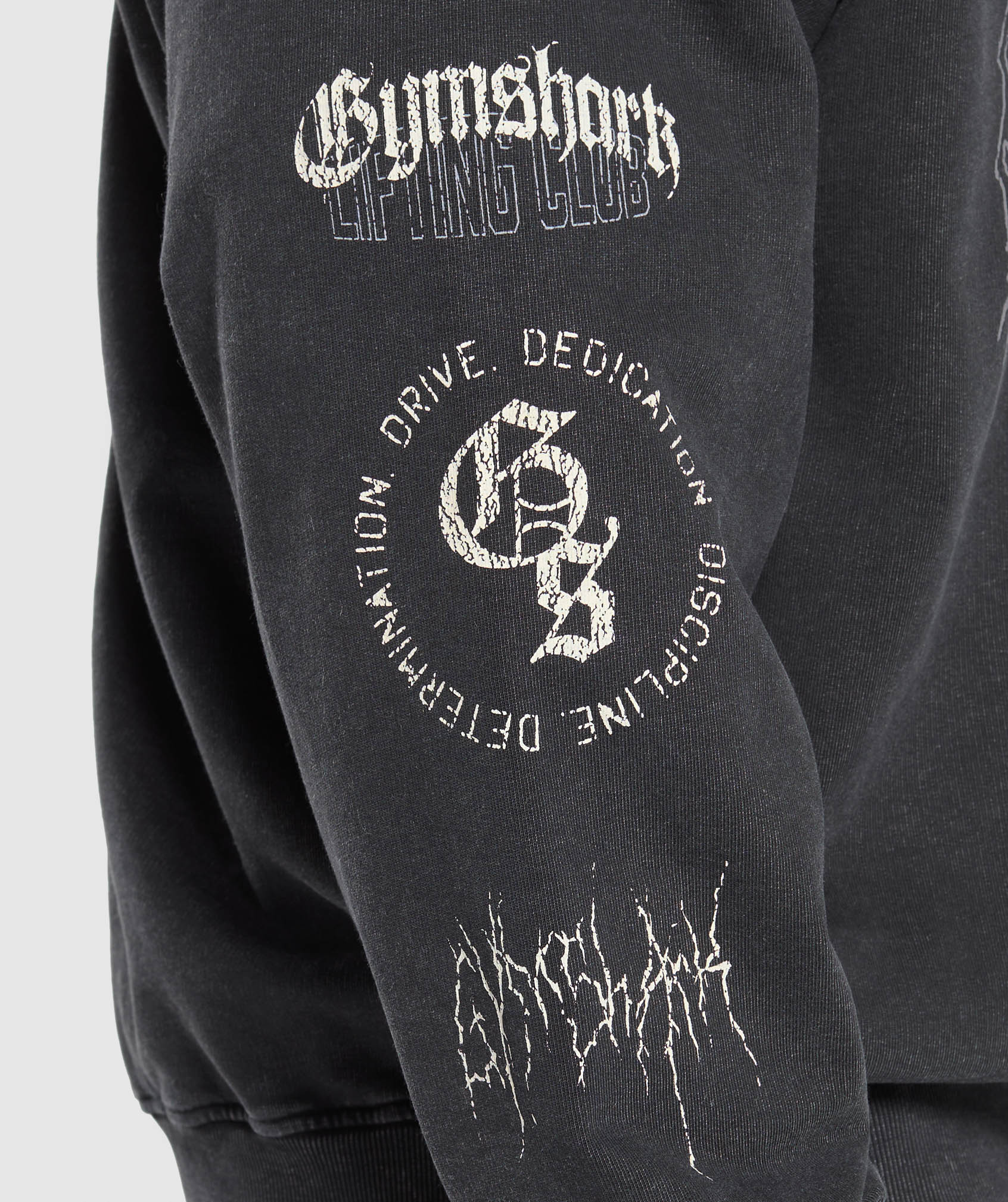 Distressed Graphic Crew