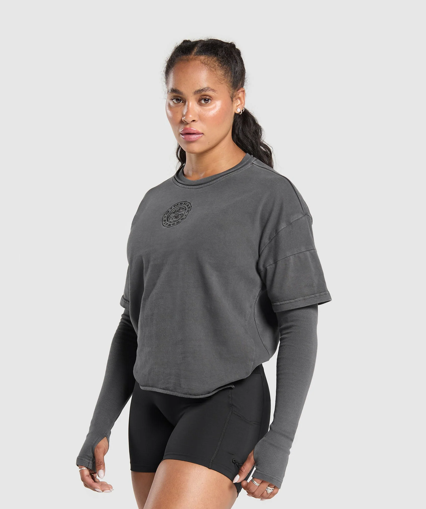 Premium Legacy Washed 2-in-1 Long Sleeve