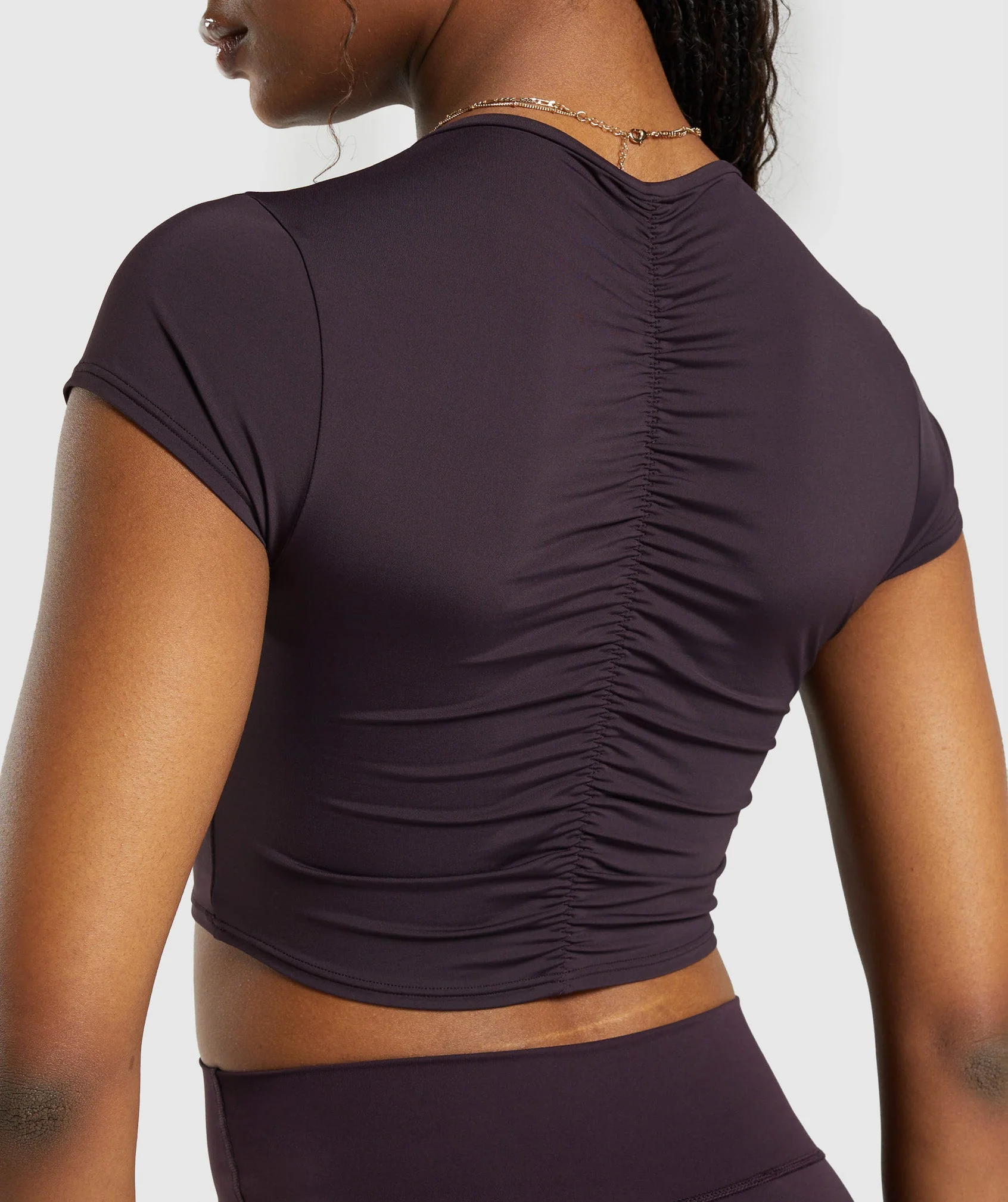 Elevate Ruched Crop Top