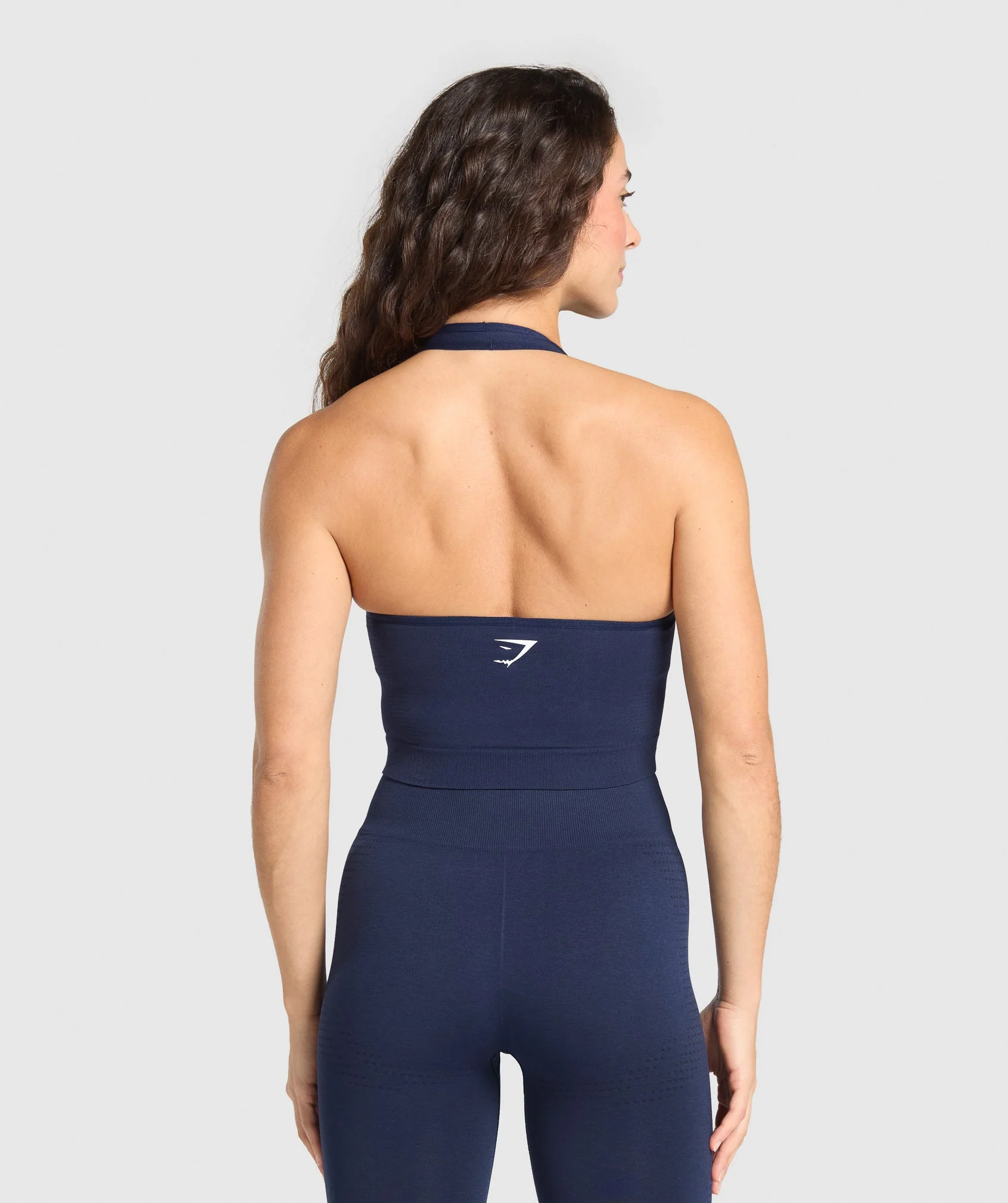 Vital Seamless Halter Neck Tank With Shelf