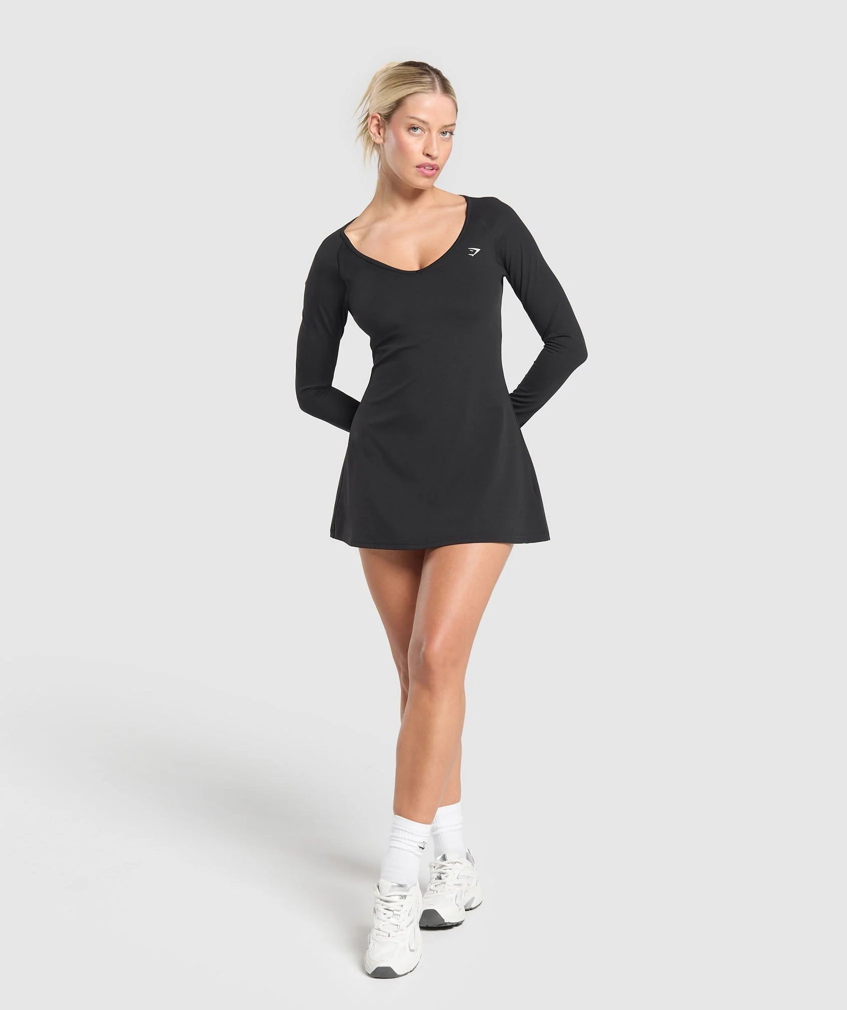 Long Sleeve Workout Dress