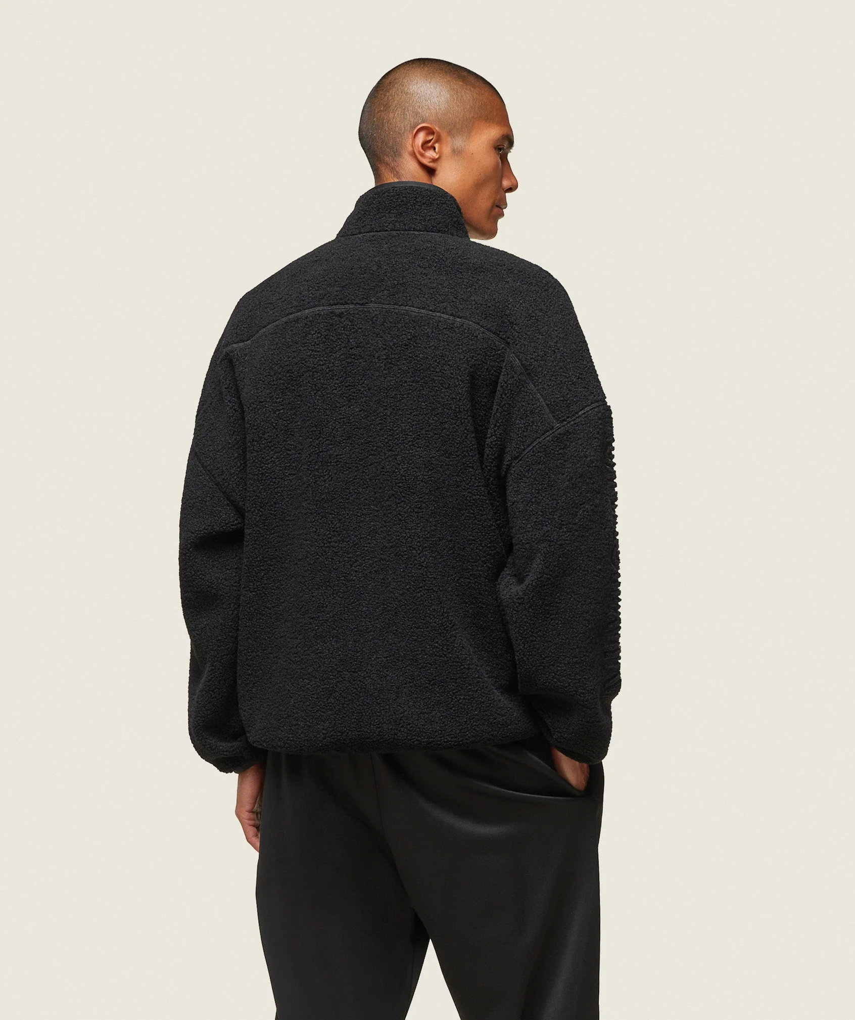 everywear Half Zip Sherpa Jacket