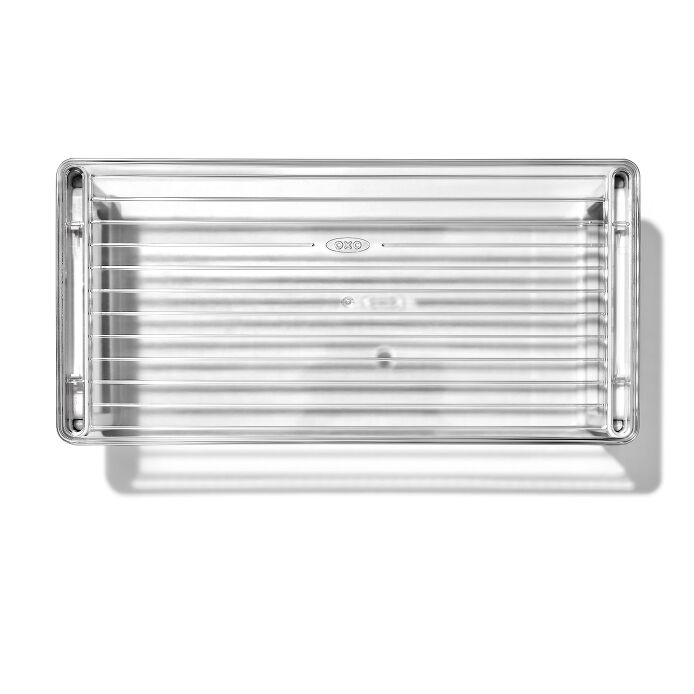 OXO Good Grips Adjustable Refrigerator Shelf Riser