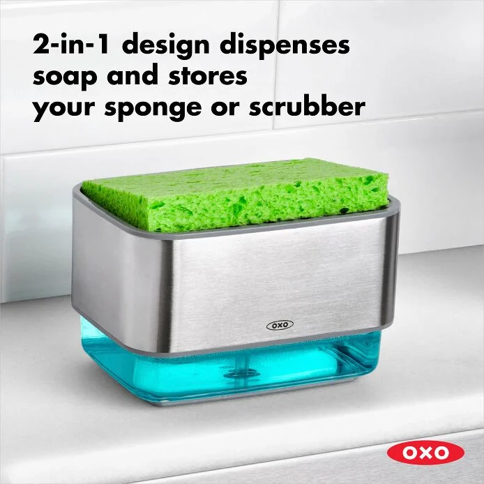 Soap Dispensing Sponge Holder