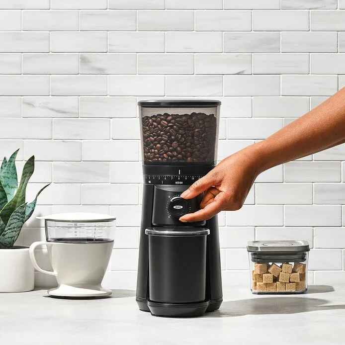 Conical Burr Coffee Grinder - Matte Black