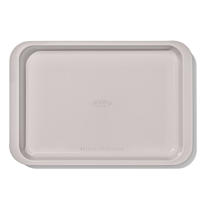 Non-Stick Pro Ceramic Coated Metal Bakeware Quarter Sheet Pan - Biscuit