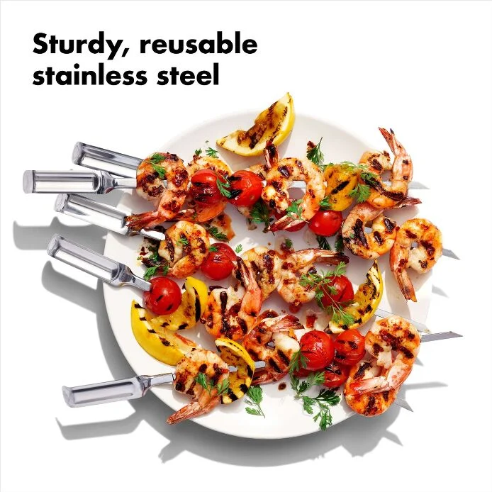 6-Piece Grilling Skewer Set