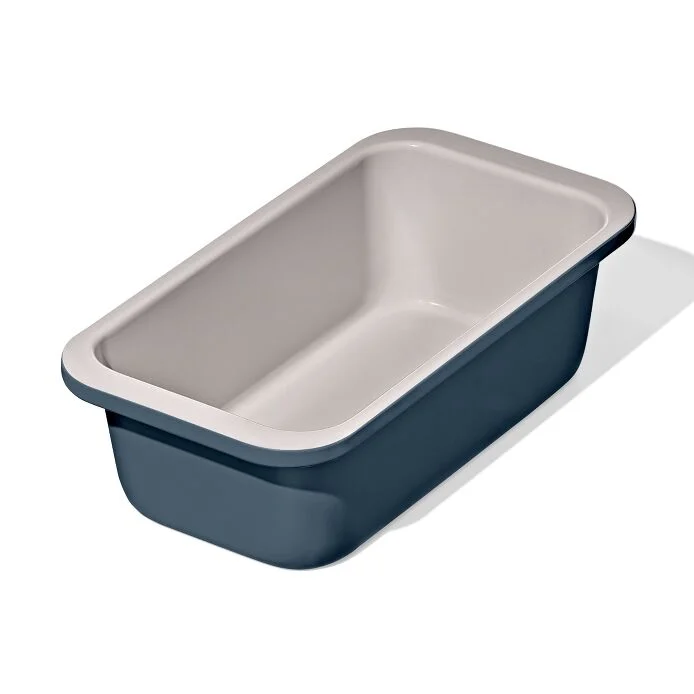 Non-Stick Pro Ceramic Coated Metal Bakeware 1Lb Loaf Pan – Storm Blue