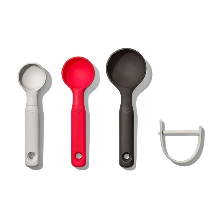 3-Piece Silicone Cookie Scoop Set