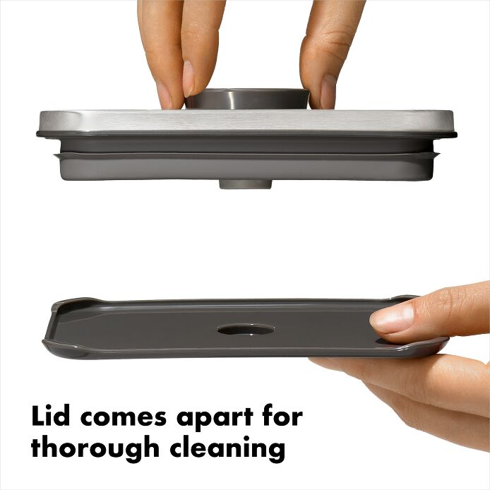 Steel POP Container - Mini Square (0.2 Qt)