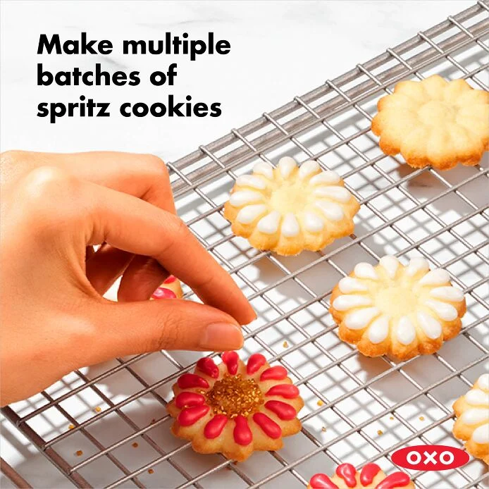 OXO Cookie Press With 12 Disks