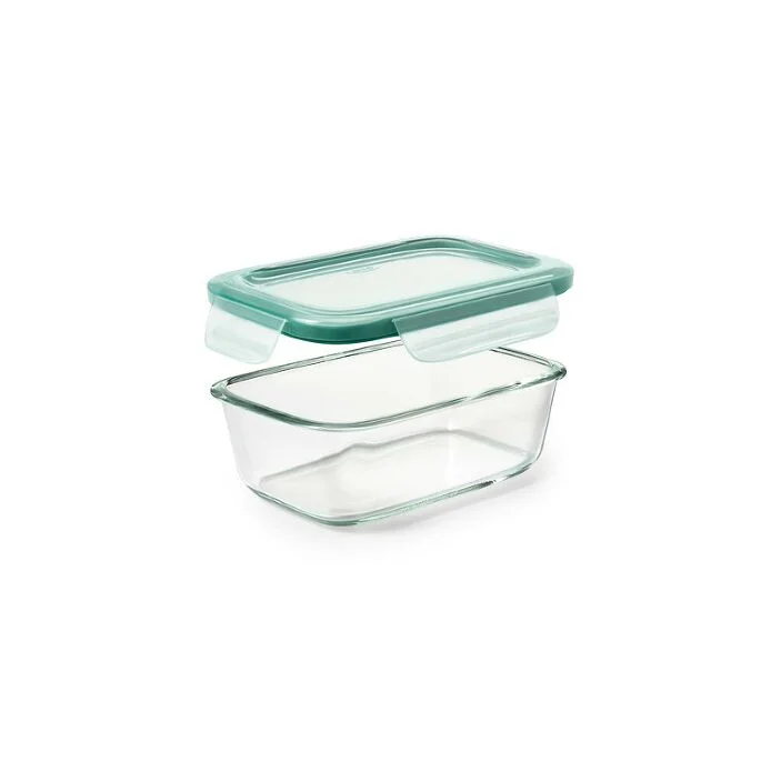 3.5 Cup Smart Seal Glass Rectangle Container