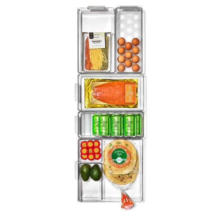 OXO Good Grips 8-Piece Refrigerator Organization Set