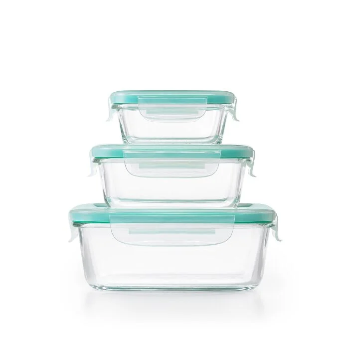 OXO Good Grips 12 Piece Smart Seal Glass Container Set