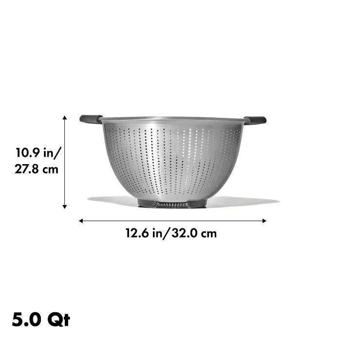 Stainless Steel 5 qt/ 4.7 L Colander