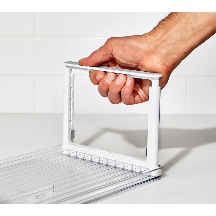OXO Good Grips Adjustable Refrigerator Shelf Riser