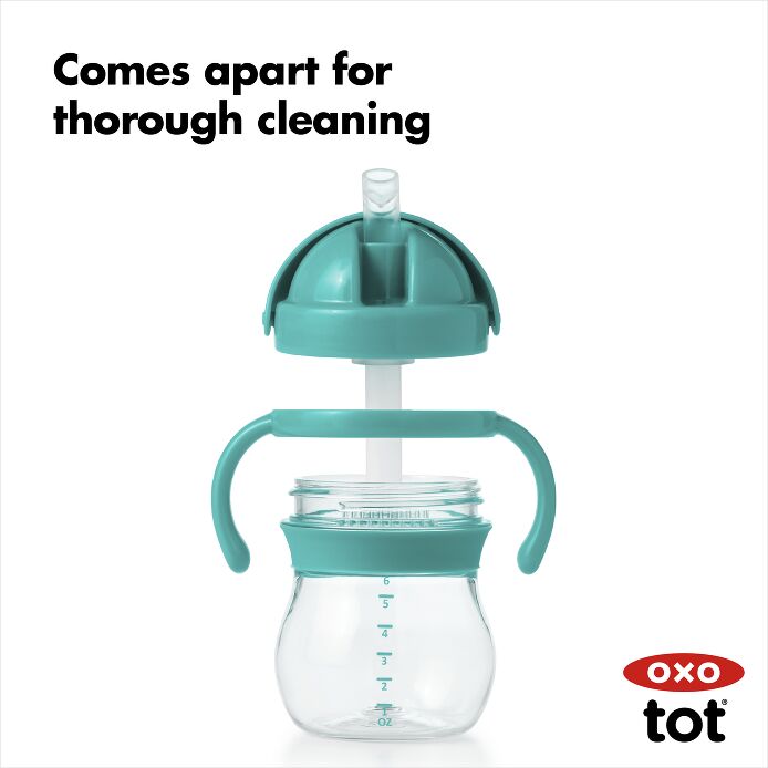 OXO Tot Transitions Straw Cup with Removable Handles