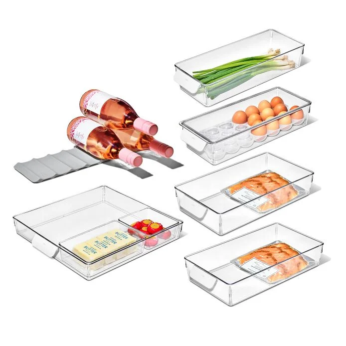 OXO Good Grips 8-Piece Refrigerator Organization Set