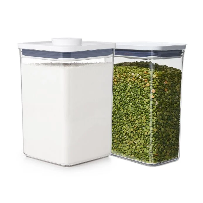 POP Container - Rectangle Medium (27 Qt.) & POP Container - Big Square Medium (4.4 Qt.) Bundle