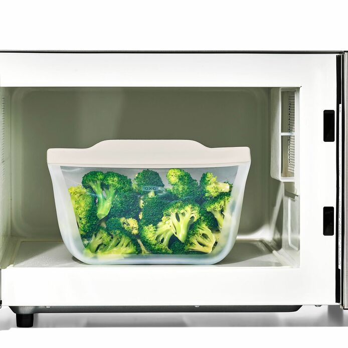 Silicone Reusable Bag - Stand-Up Quart (32 oz) - Oat