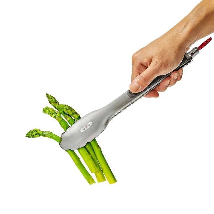 OXO Outdoor 10.5in Stainless Steel Tongs with Bottle Opener
