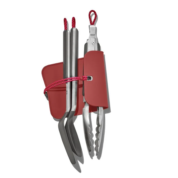 OXO Outdoor 4 -Piece Camp Stove Cooking Set