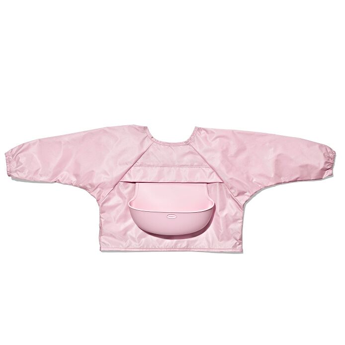 Sleeved Roll-Up Bib - Blossom