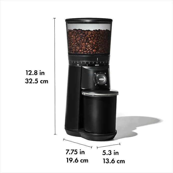 Conical Burr Coffee Grinder - Matte Black