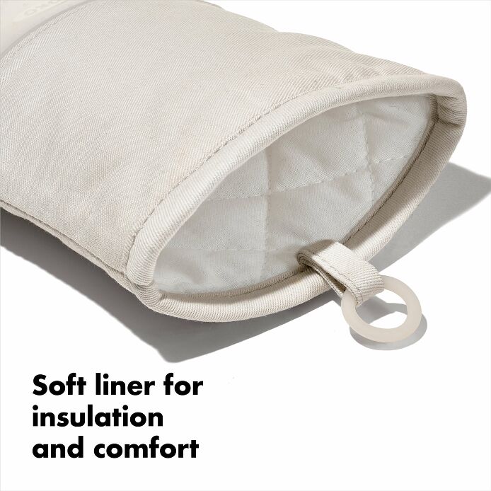 Silicone Oven Mitt - Oat