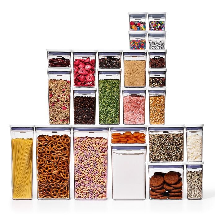 20-Piece POP Container Set & POP 4-Piece Mini Container Set Bundle