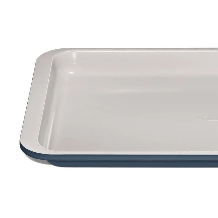 Non-Stick Pro Ceramic Coated Metal Bakeware Jelly Roll Pan - Storm Blue