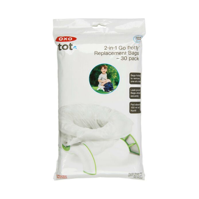 2-in-1 Go Potty™ Refill Bags - 30 Pack