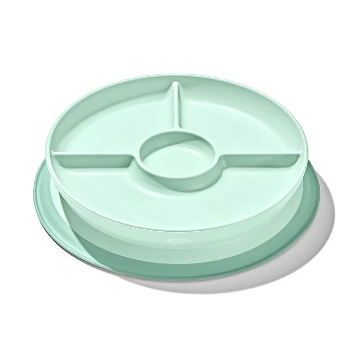 Stick & Stay Suction Divided Plate