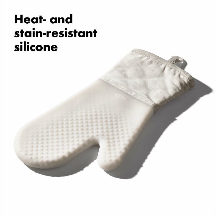 Silicone Oven Mitt - Oat