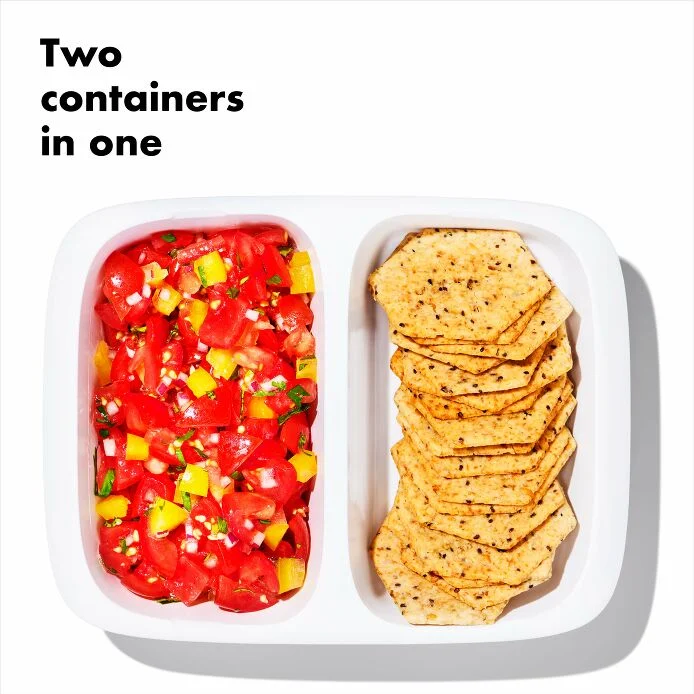 Prep & Go 2-Cup Divided Container