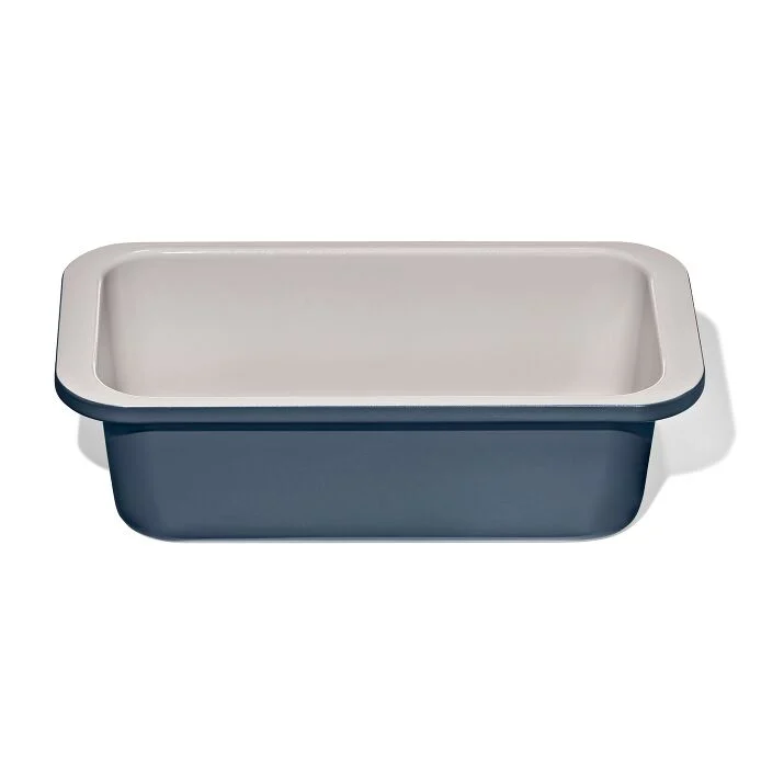 Non-Stick Pro Ceramic Coated Metal Bakeware 1Lb Loaf Pan – Storm Blue