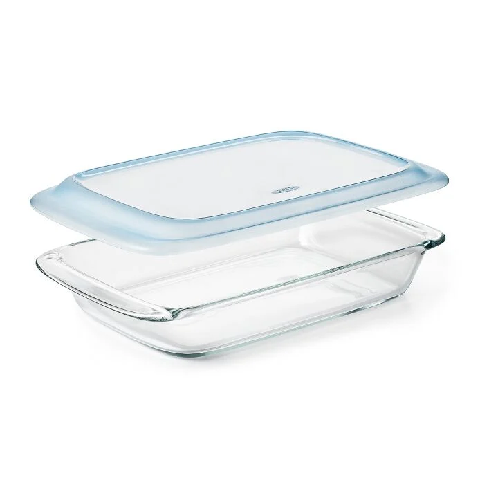 Glass Baking Dish with Lid (3.0 Qt)
