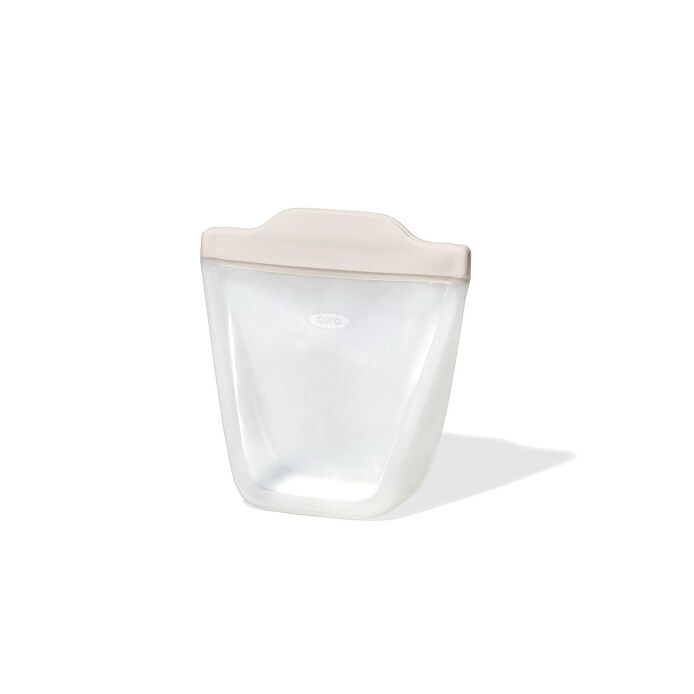 Silicone Reusable Bag - Stand-Up Cup (8 oz) - Oat