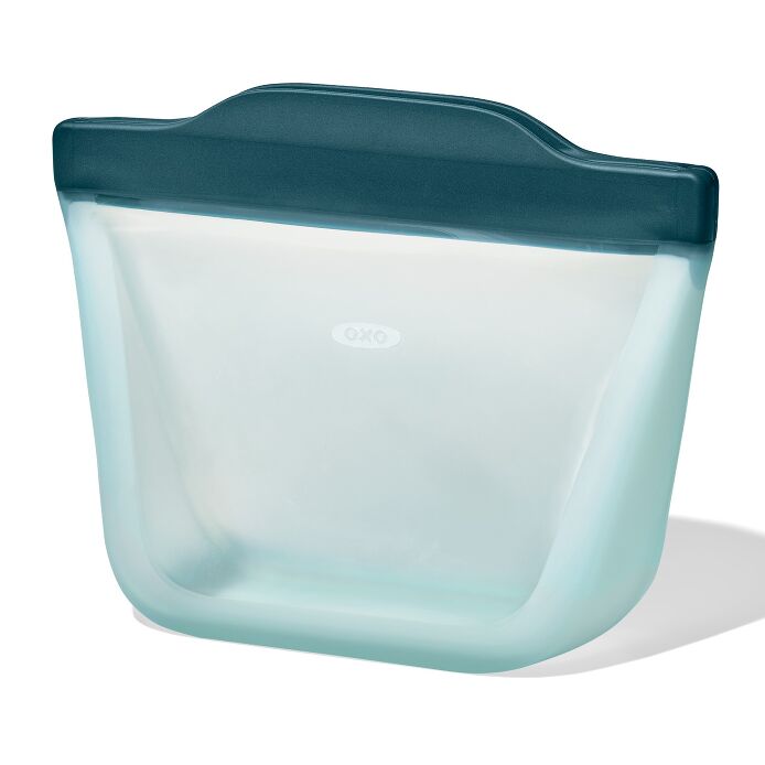 OXO Good Grips Silicone Reusable Bag - Stand-Up Snack (12 oz) – Lagoon