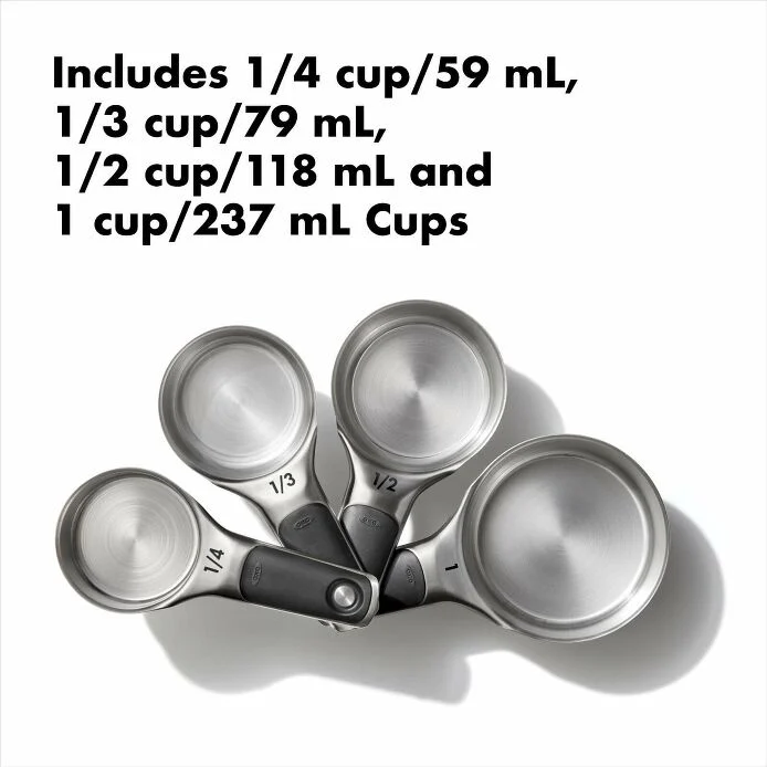 OXO Stainless Steel Measuring Cups and Spoons Set