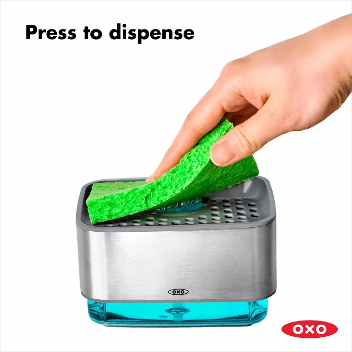 Soap Dispensing Sponge Holder