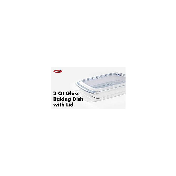 Glass Baking Dish with Lid (3.0 Qt)