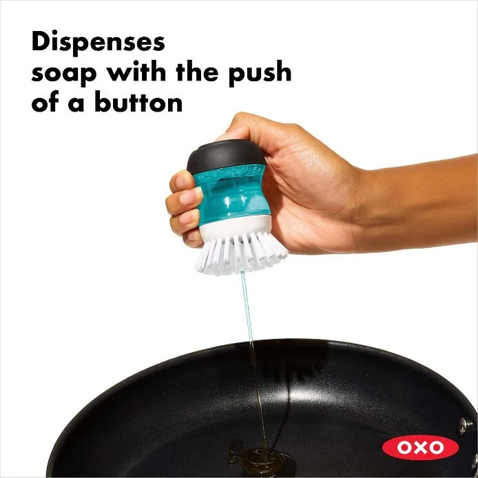 Soap Dispensing Palm Brush