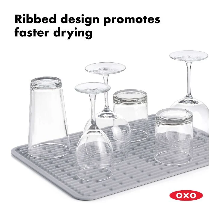 Large Silicone Drying Mat For Dishes & More | OXO Good Grips
