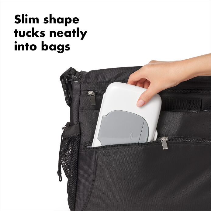 OXO TOT 2-Pack On-the-Go Wipes Dispenser. Gray