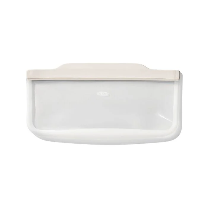 Silicone Reusable Bag - Slim Bag (20 oz) - Oat