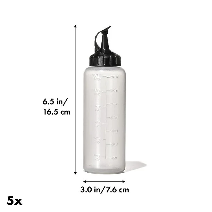 Chef’s Squeeze Bottles – 5-Pack