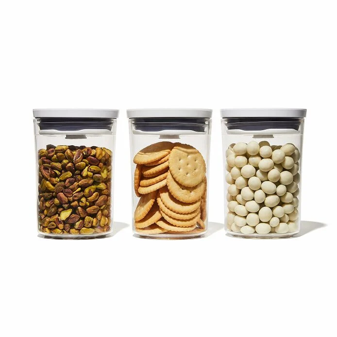 POP 3-Piece Mini Round Canister Set