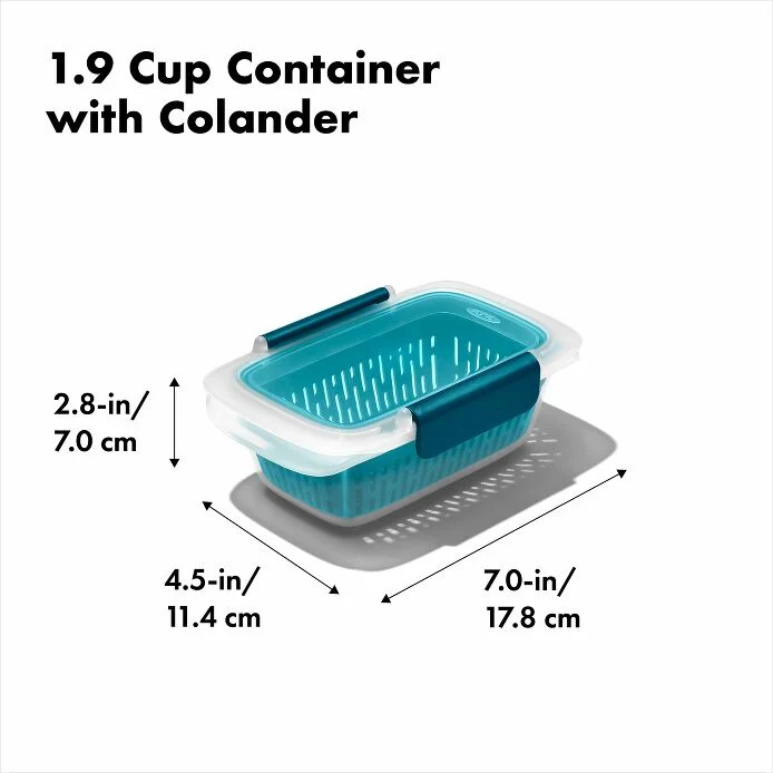 Prep & Go Container with Colander