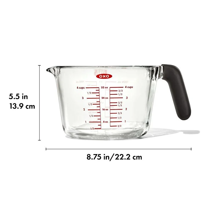 4 Cup Glass Measuring Cup